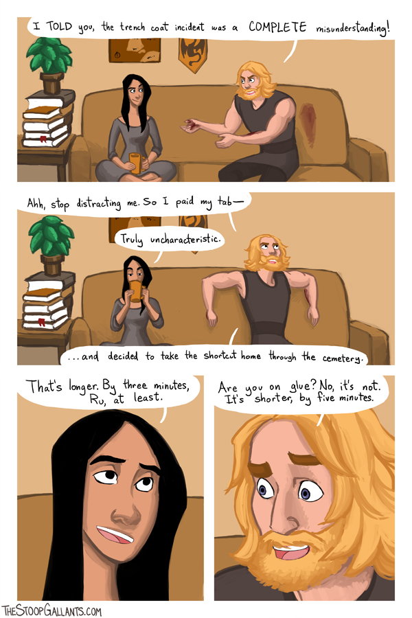 The Stoop-Gallants - Episode 1, Page 9: Scene 1