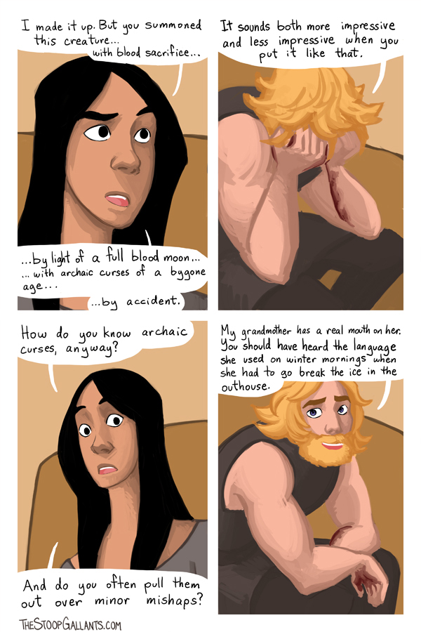 The Stoop-Gallants - Episode 1, Page 17: Scene 1