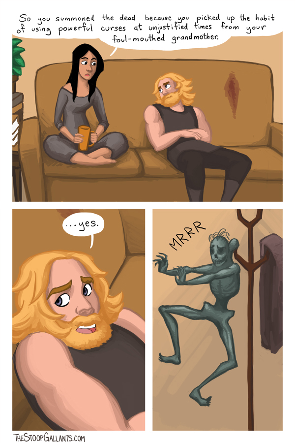The Stoop-Gallants - Episode 1, Page 18: Scene 1