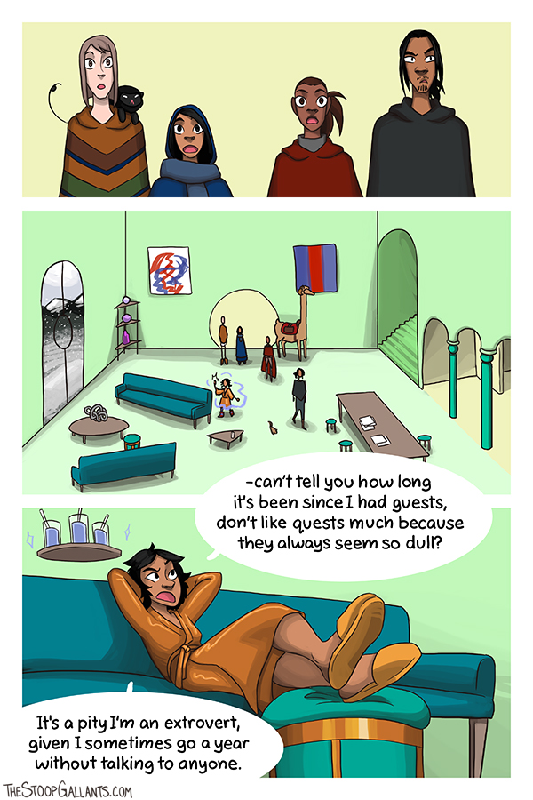 The Stoop-Gallants - Episode 38, Page 1: Scene 38