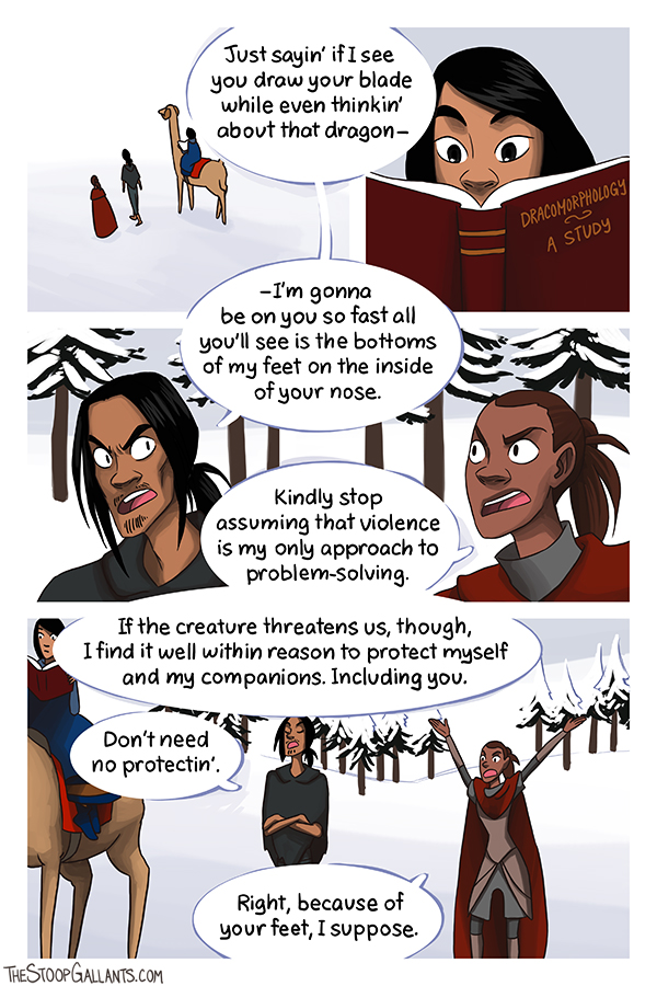 The Stoop-Gallants - Episode 40, Page 1: Scene 40