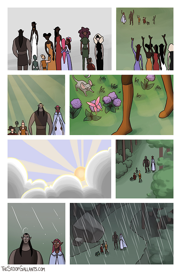 The Stoop-Gallants - Episode 49, Page 1: Scene 49