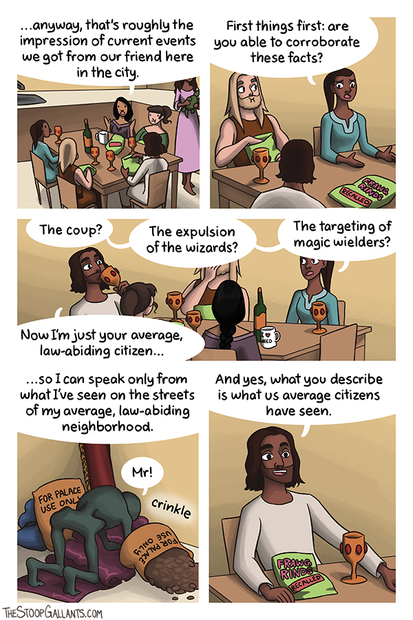 The Stoop-Gallants - Episode 56, Page 1: Scene 56