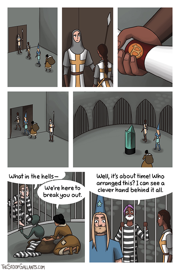 The Stoop-Gallants - Episode 59, Page 1: Scene 59