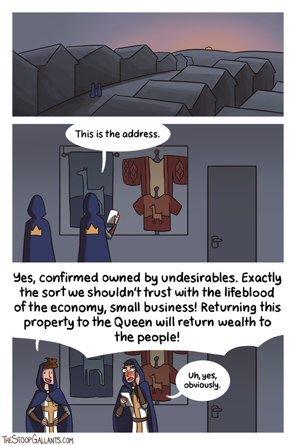 The Stoop-Gallants - Episode 64, Page 1: Scene 64