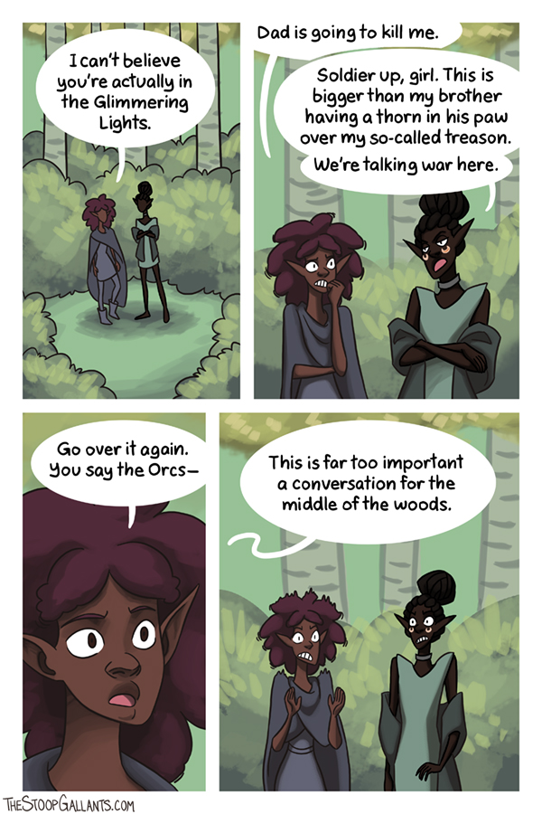 The Stoop-Gallants - Episode 68, Page 1: Scene 68