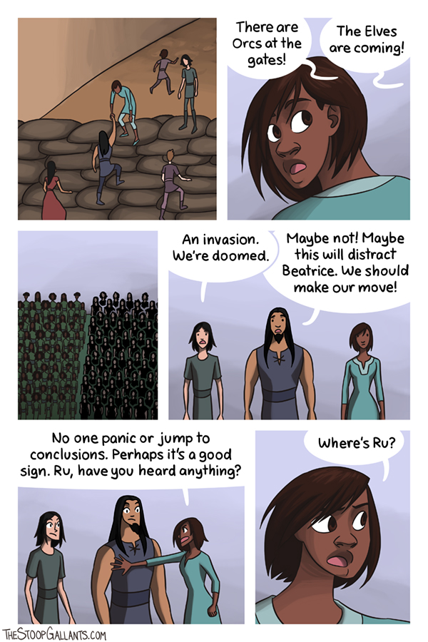 The Stoop-Gallants - Episode 69, Page 1: Scene 69