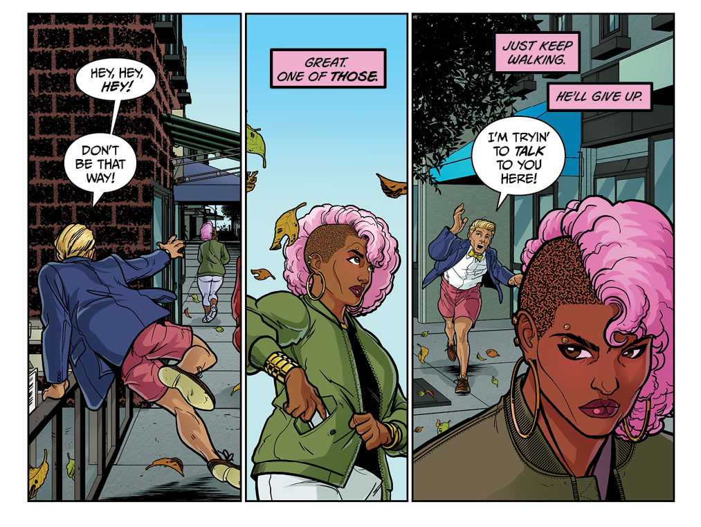 Delta Dawn - Episode 1, Page 3: Running Late