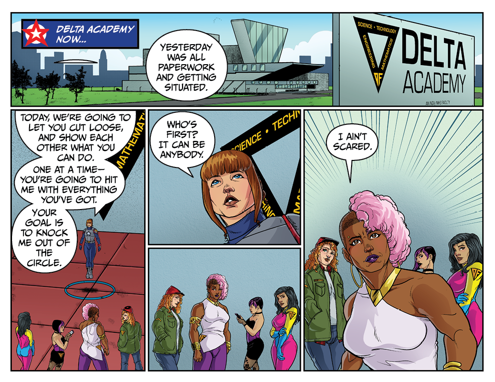 Delta Dawn - Episode 2, Page 3: Who's turn?