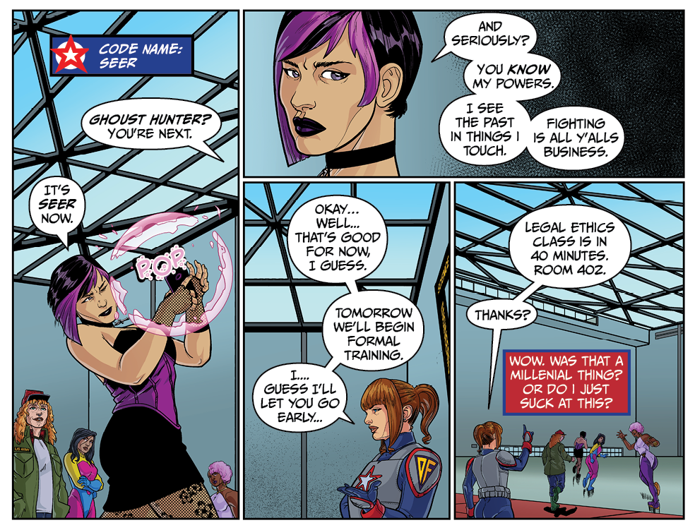 Delta Dawn - Episode 2, Page 7: Who's turn?