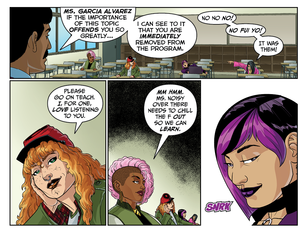 Delta Dawn - Episode 3, Page 5: Tacos then talk