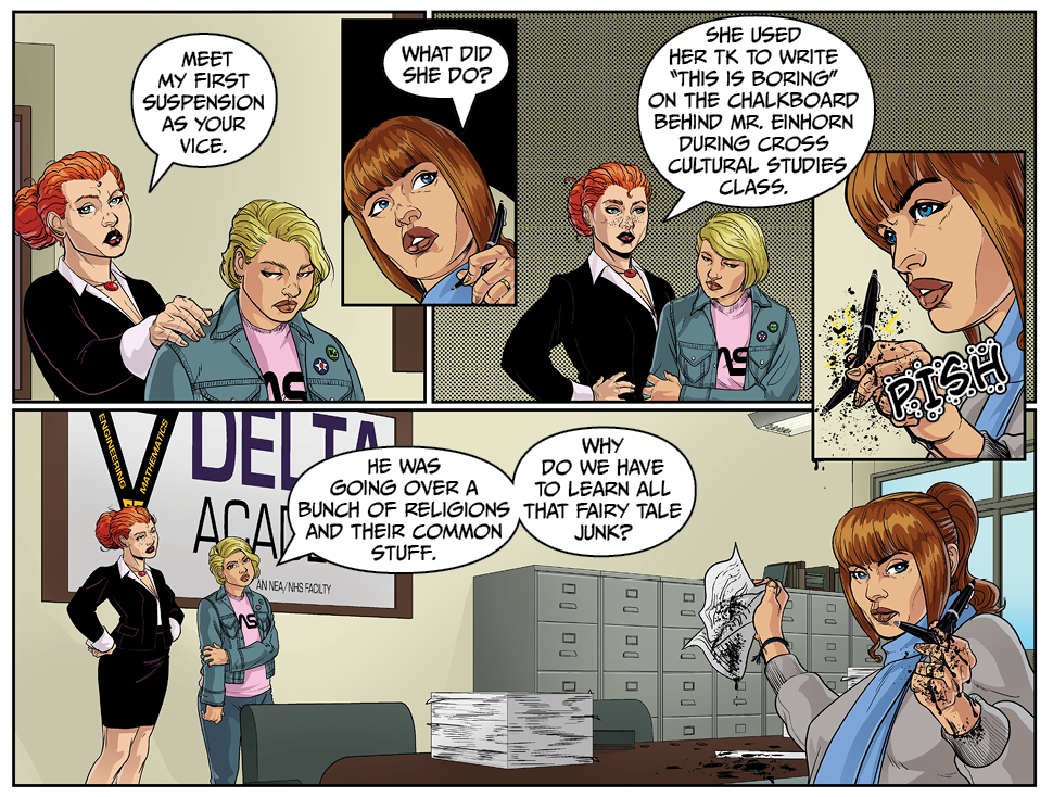 Delta Dawn - Episode 4, Page 2: Hi Mom.