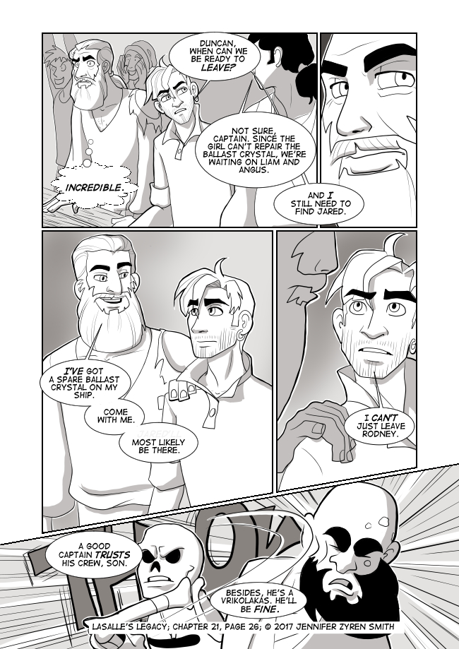 LaSalle's Legacy - Episode 573, Page 1: Chapter 21, Page 25