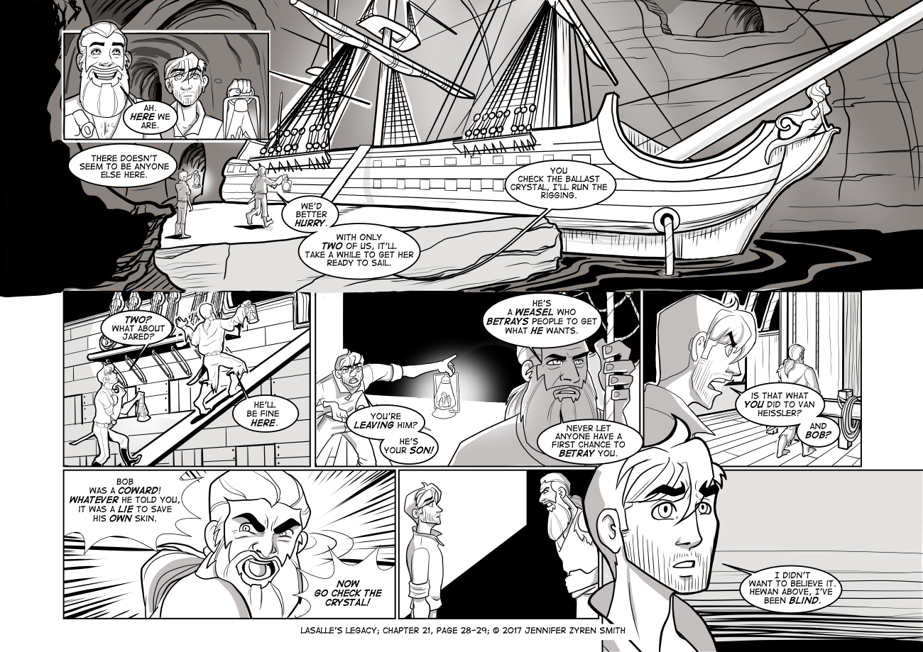 LaSalle's Legacy - Episode 577, Page 1: Chapter 21, Page 29-30