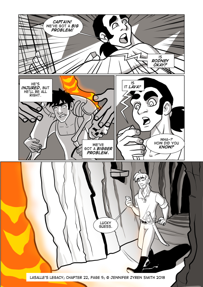 LaSalle's Legacy - Episode 586, Page 1: Chapter 22, Page 4