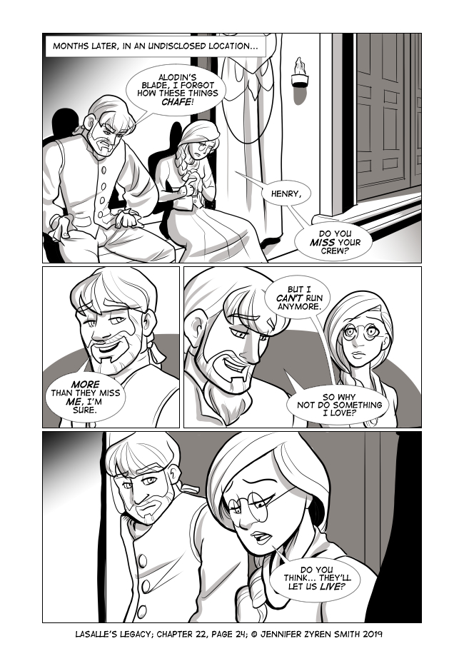 LaSalle's Legacy - Episode 605, Page 1: Chapter 22, Page 23