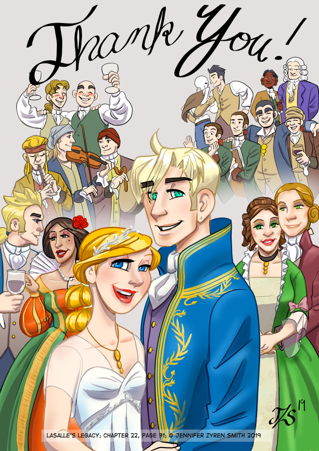 LaSalle's Legacy - Episode 612, Page 1: Chapter 22, End 