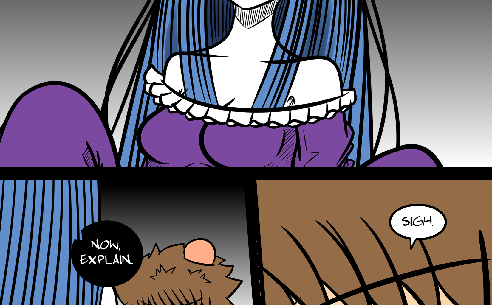 Oh My Ghost - Episode 85, Page 1: episode 6 page 8