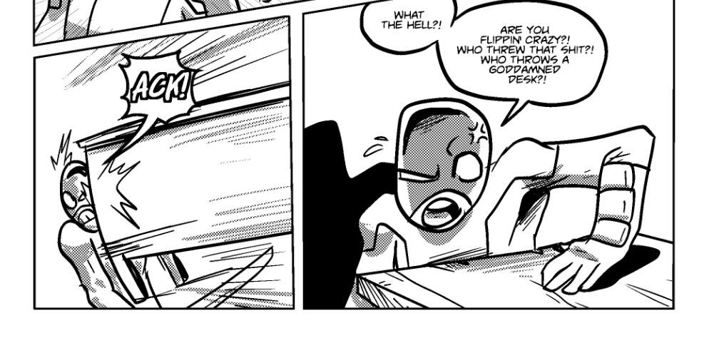 Mega Maiden - Episode 1, Page 4: 01 The Mega and Choppy Show