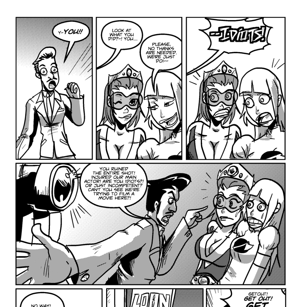 Mega Maiden - Episode 1, Page 7: 01 The Mega and Choppy Show