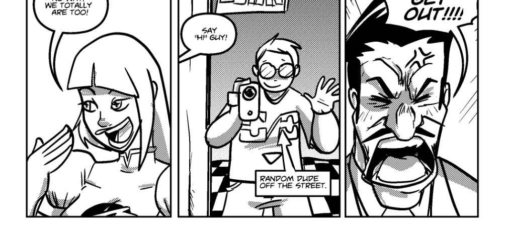 Mega Maiden - Episode 1, Page 7: 01 The Mega and Choppy Show