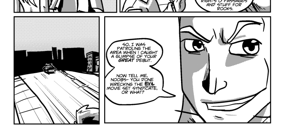 Mega Maiden - Episode 1, Page 10: 01 The Mega and Choppy Show