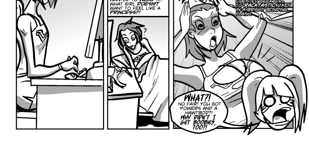 Mega Maiden - Episode 1, Page 19: 01 The Mega and Choppy Show