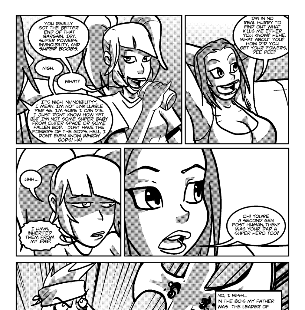 Mega Maiden - Episode 1, Page 22: 01 The Mega and Choppy Show