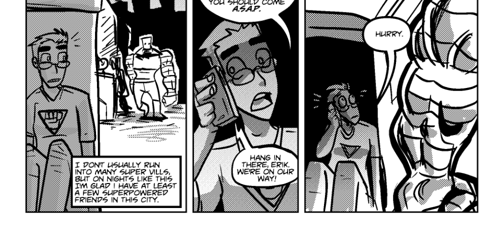 Mega Maiden - Episode 1, Page 25: 01 The Mega and Choppy Show