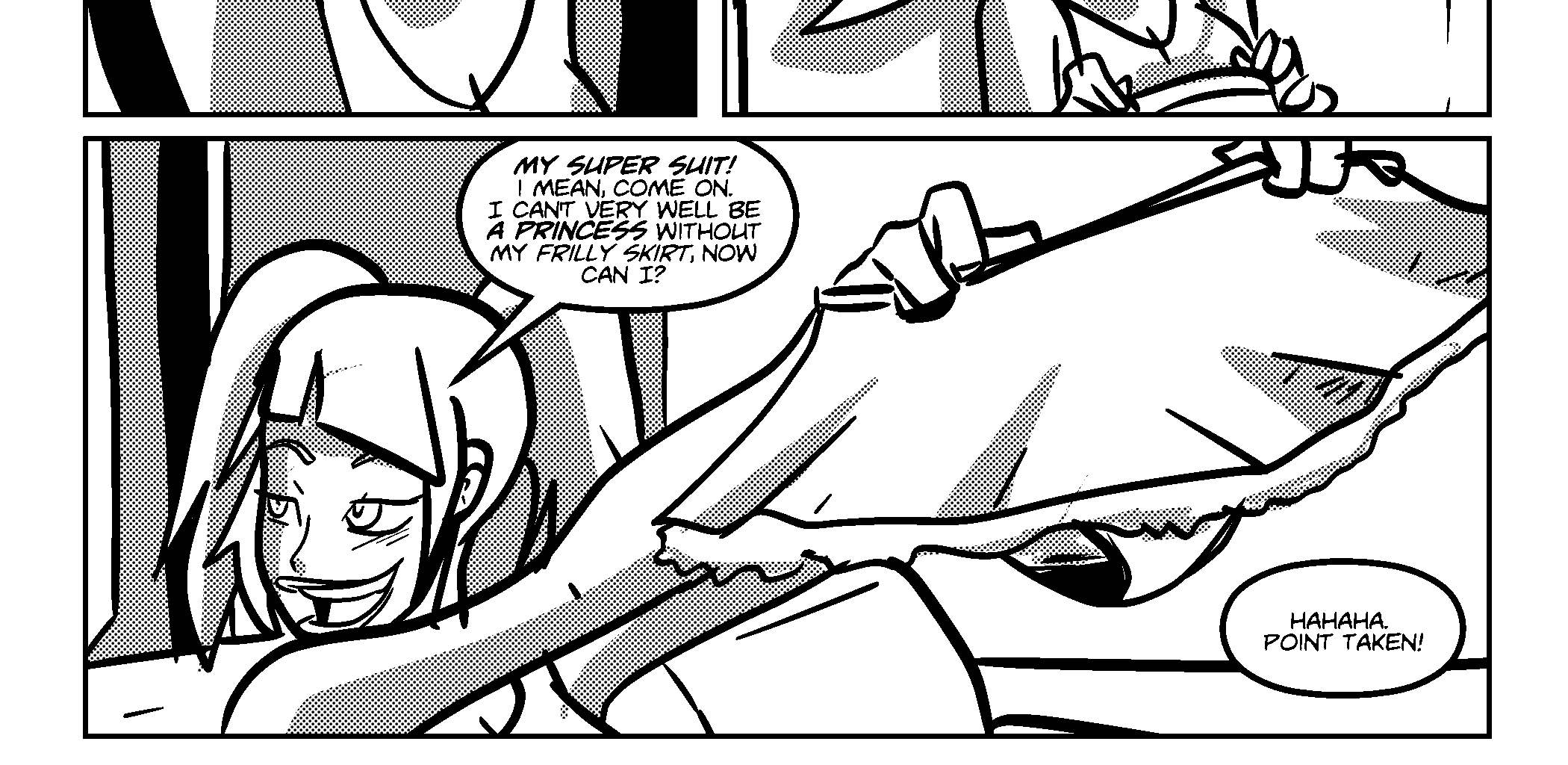 Mega Maiden - Episode 2, Page 2: 02 Introducing: The American Riot!