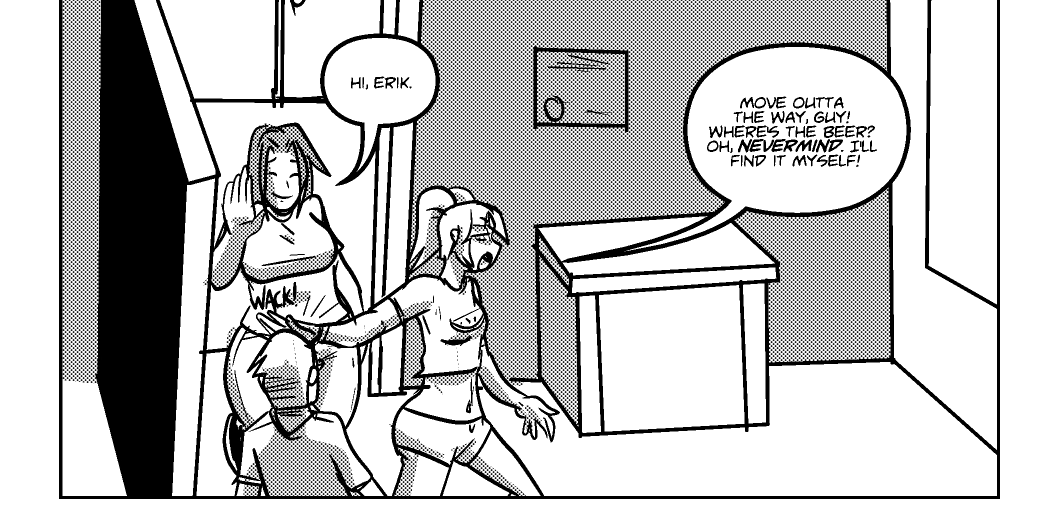 Mega Maiden - Episode 2, Page 3: 02 Introducing: The American Riot!