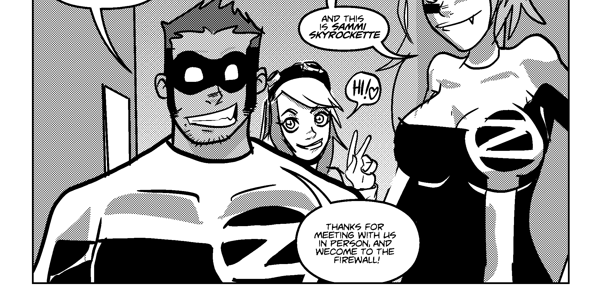Mega Maiden - Episode 2, Page 13: 02 Introducing: The American Riot!
