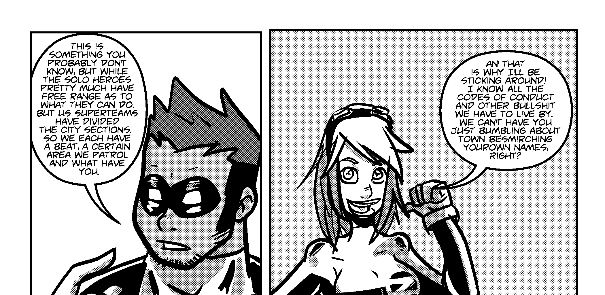 Mega Maiden - Episode 2, Page 20: 02 Introducing: The American Riot!