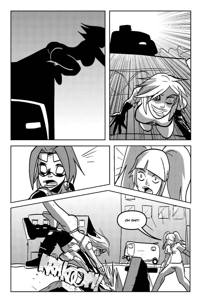 Mega Maiden - Episode 3, Page 8: 03 Heavy Flippin' Metal!