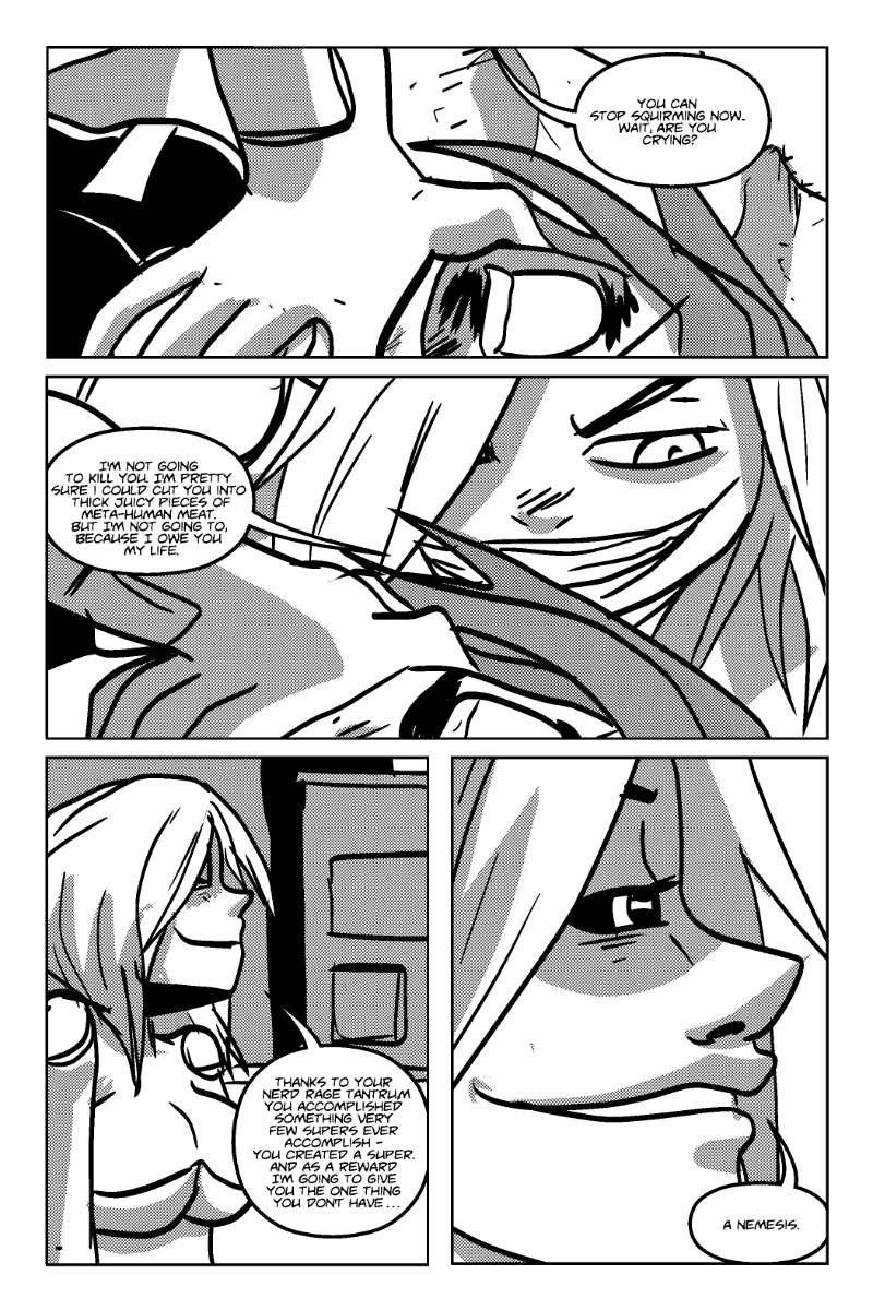 Mega Maiden - Episode 3, Page 11: 03 Heavy Flippin' Metal!