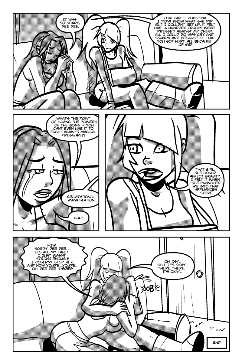 Mega Maiden - Episode 3, Page 14: 03 Heavy Flippin' Metal!