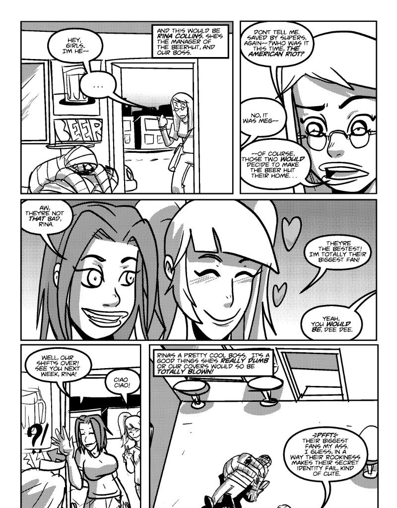 Mega Maiden - Episode 3, Page 2: 03 Heavy Flippin' Metal!