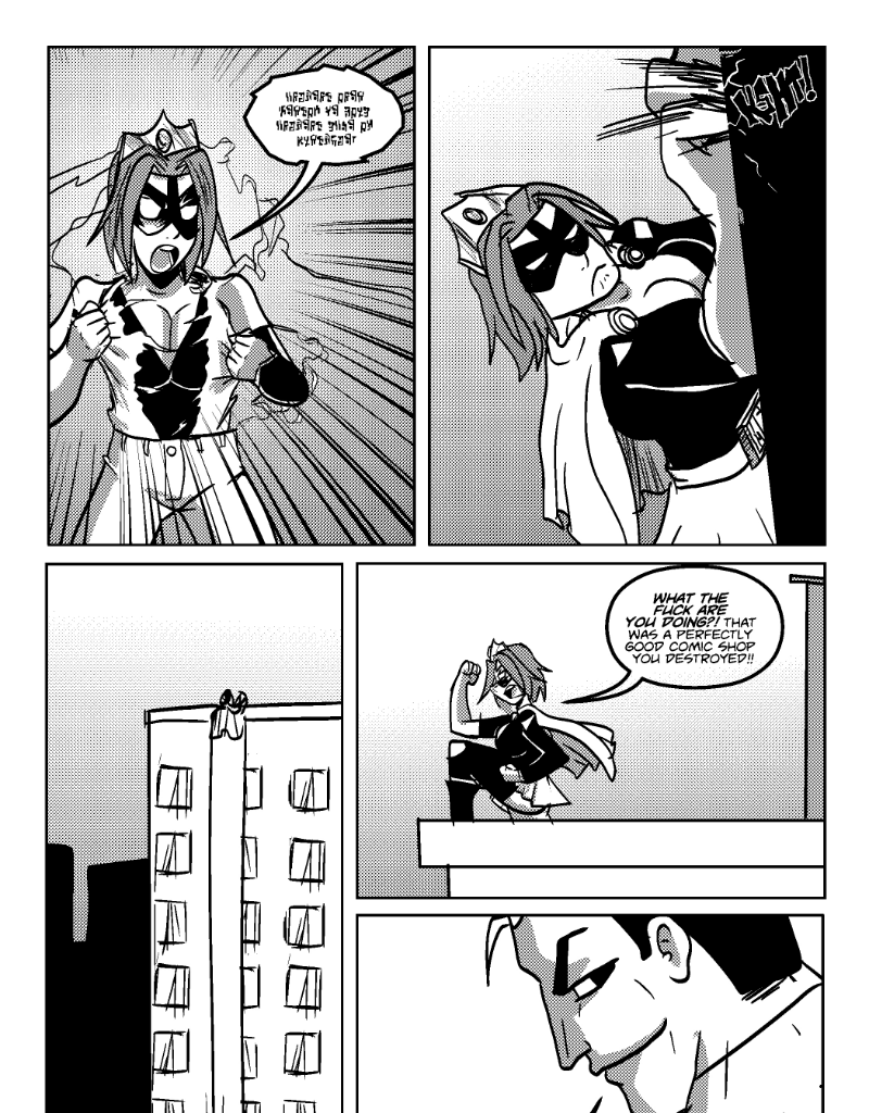 Mega Maiden - Episode 3, Page 6: 03 Heavy Flippin' Metal!