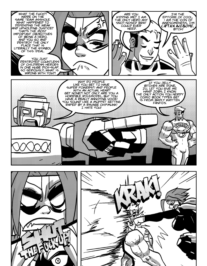 Mega Maiden - Episode 3, Page 10: 03 Heavy Flippin' Metal!
