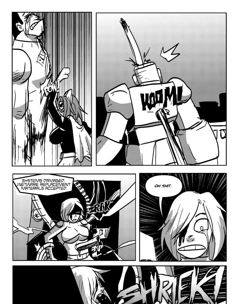 Mega Maiden - Episode 3, Page 17: 03 Heavy Flippin' Metal!