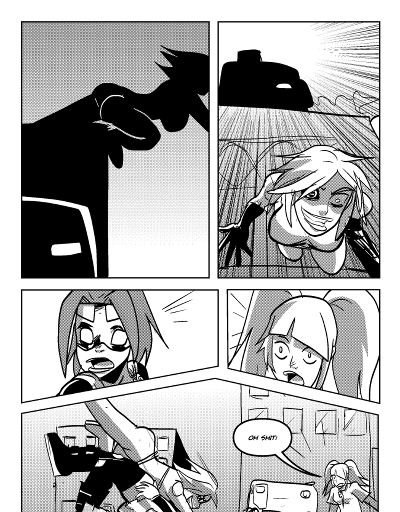 Mega Maiden - Episode 3, Page 19: 03 Heavy Flippin' Metal!