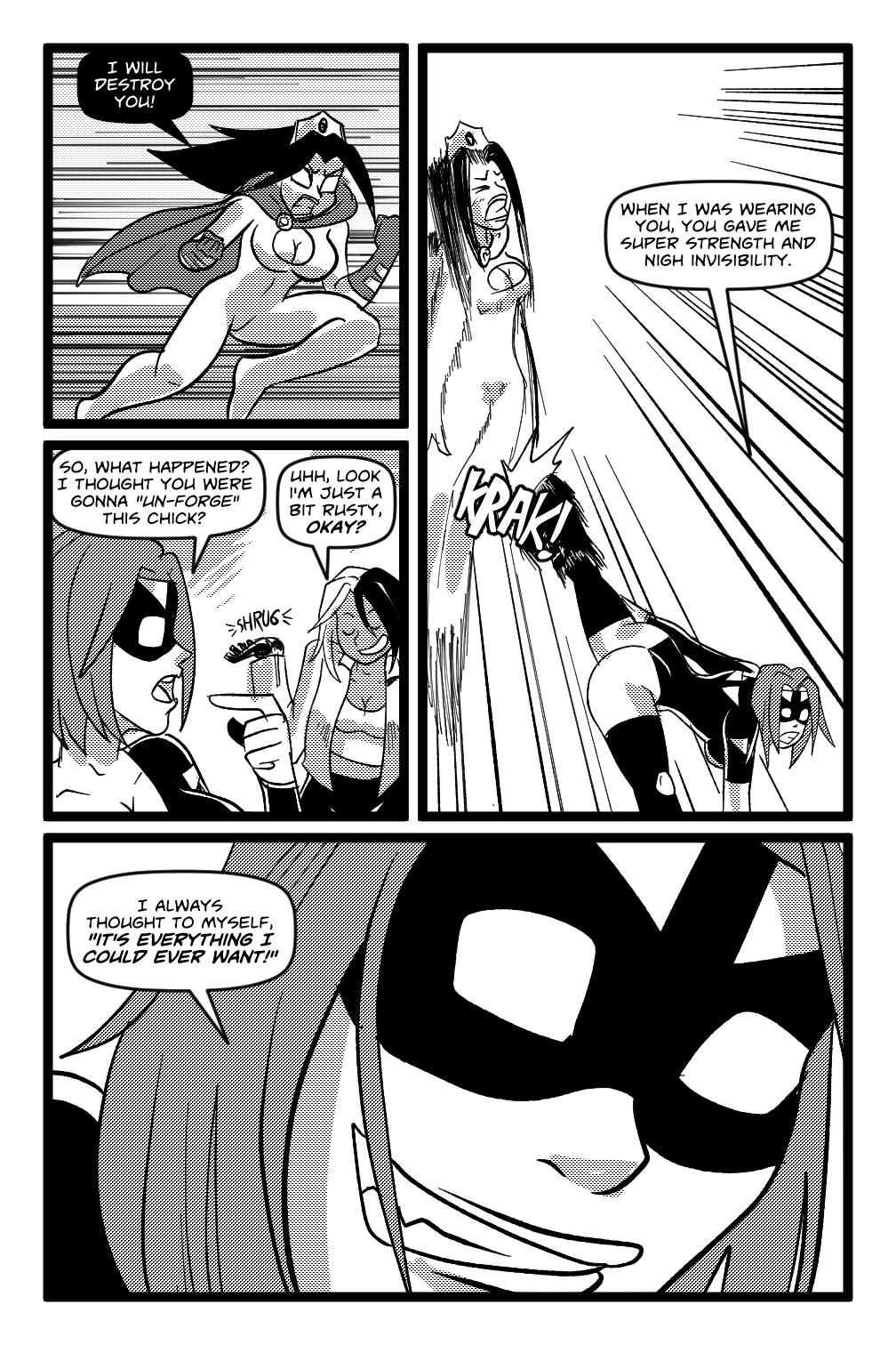 Mega Maiden - Episode 4, Page 10: 04 Thunder Booty Strikes!