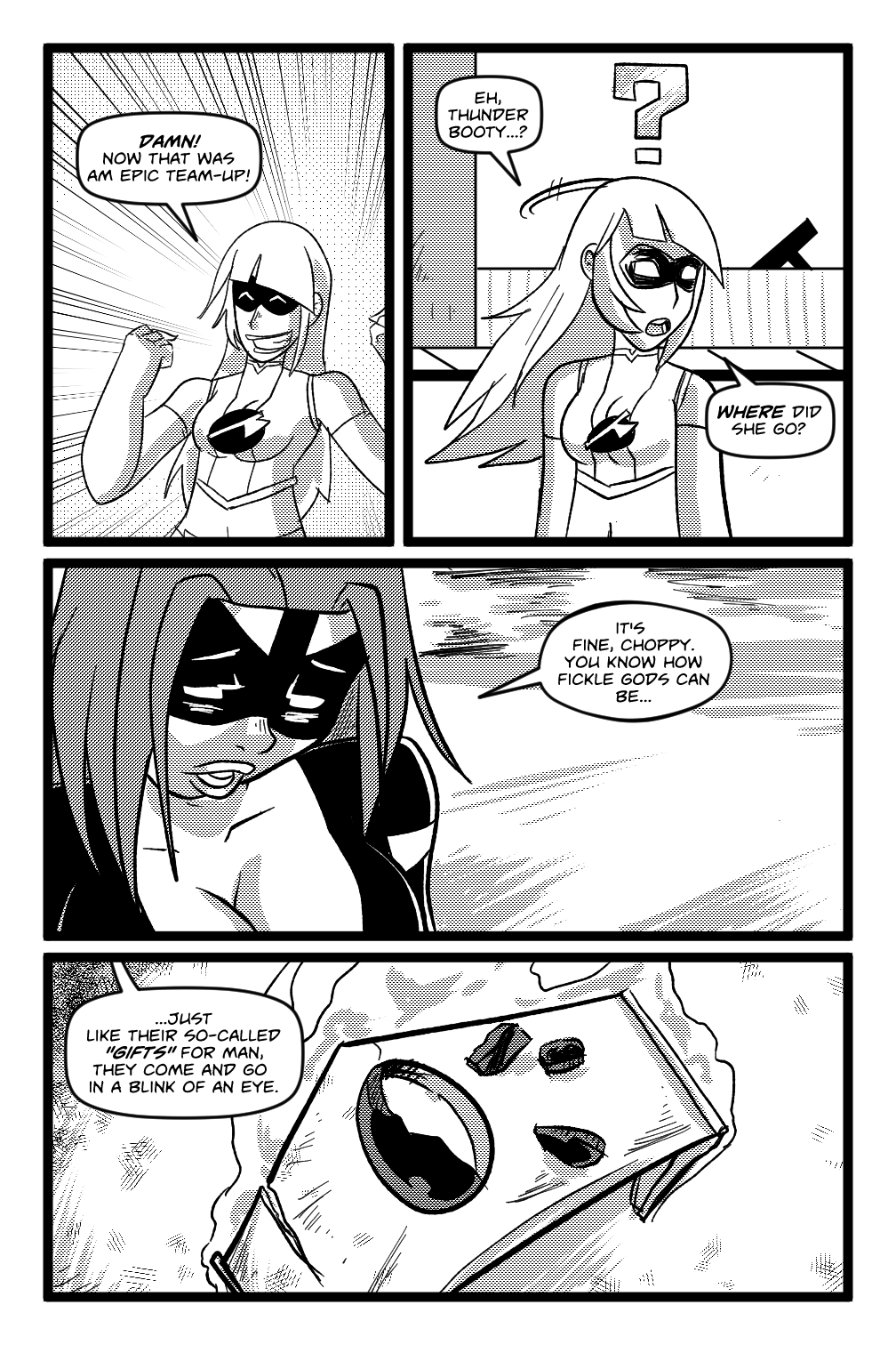 Mega Maiden - Episode 4, Page 16: 04 Thunder Booty Strikes!