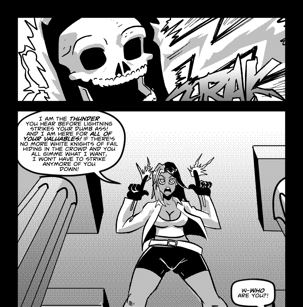 Mega Maiden - Episode 4, Page 2: 04 Thunder Booty Strikes!