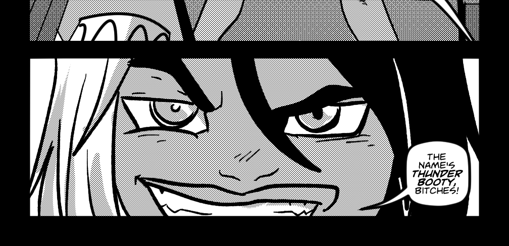 Mega Maiden - Episode 4, Page 2: 04 Thunder Booty Strikes!