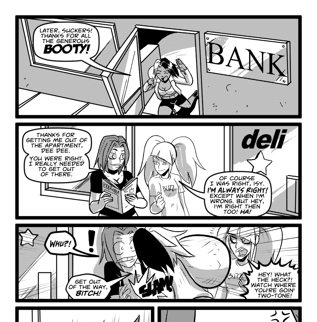 Mega Maiden - Episode 4, Page 5: 04 Thunder Booty Strikes!