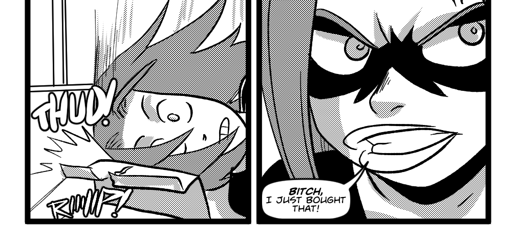 Mega Maiden - Episode 4, Page 5: 04 Thunder Booty Strikes!