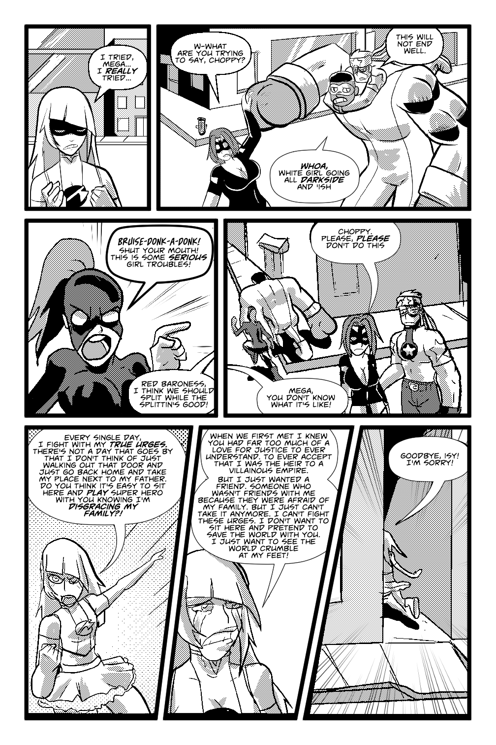 Mega Maiden - Episode 5, Page 11: 05 Let it Burn!