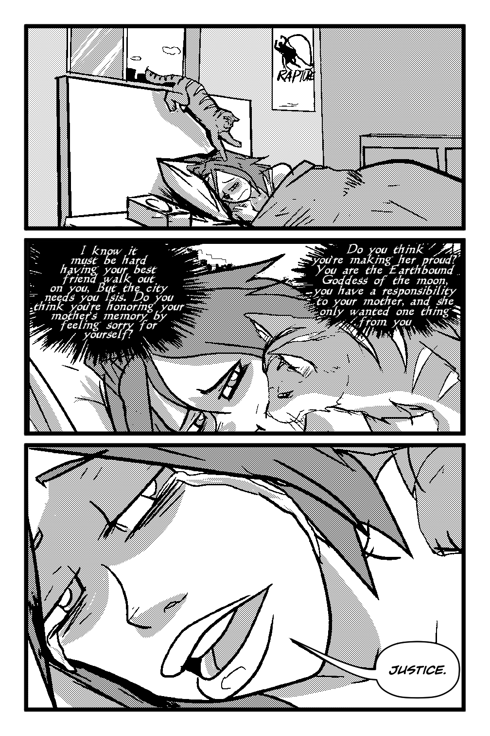 Mega Maiden - Episode 5, Page 16: 05 Let it Burn!