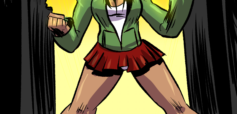 Mega Maiden - Episode 5, Page 1: 05 Let it Burn!